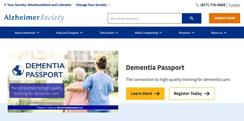 ALZHEIMER SOCIETY OF NEWFOUNDLAND AND LABRADOR Image